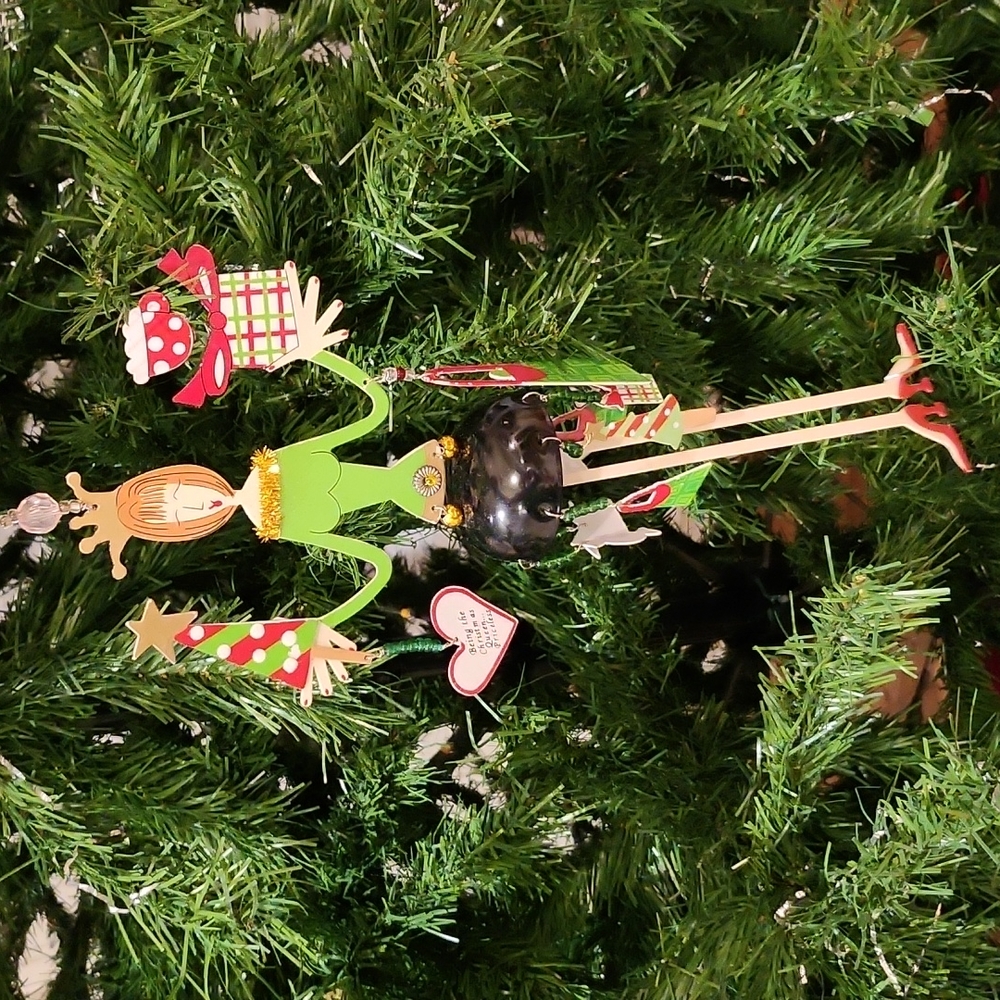 Shopping Christmas Ornament